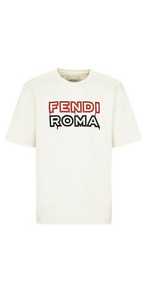 FENDI Print-Shirt FENDI Logo Print T-Shirt günstig online kaufen