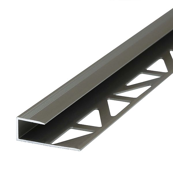 Dalsys Abschlussprofil 100cm Aluminium Champagner Abschlussleiste günstig online kaufen