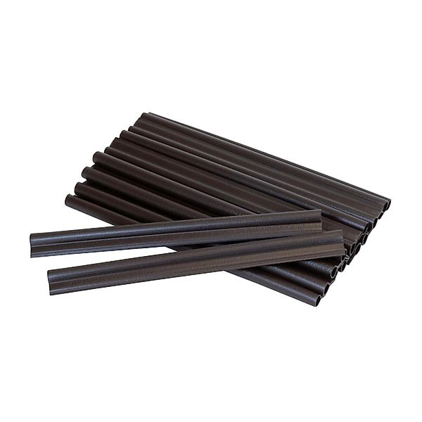 Jardinion Clips Klemmschienen für Sichtschutzstreifen 20x Dunkelbraun günstig online kaufen