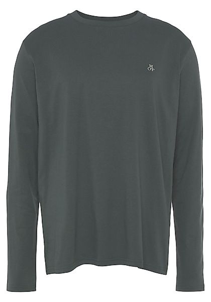 Marc O'Polo Long Sleeve T-Shirt Dunkelgrün - Größe XXL günstig online kaufen