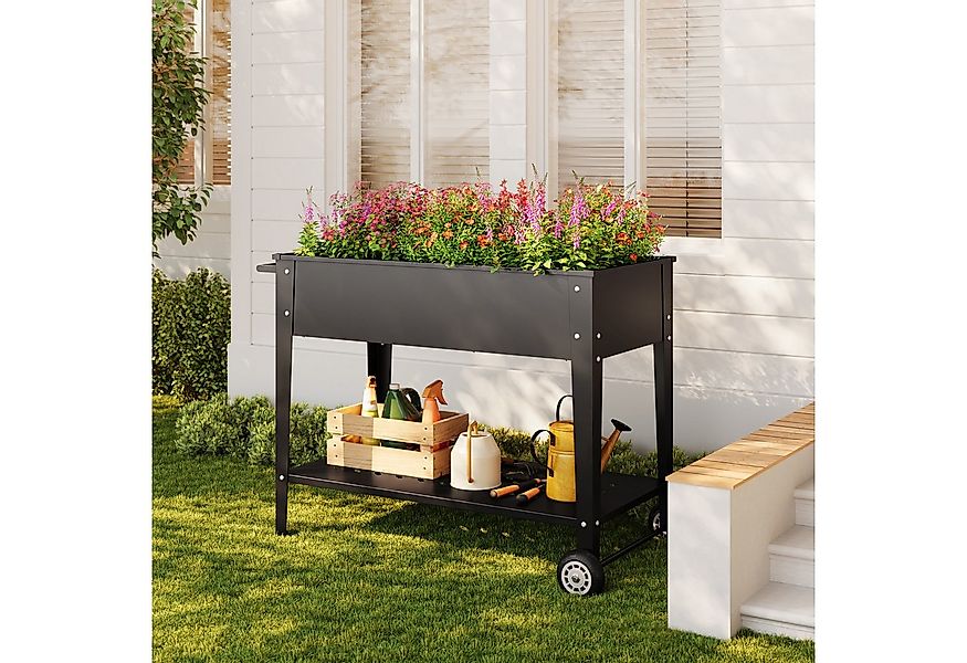 Bealife Hochbeet Pflanzkasten Blumenbeet Belastbarkeit: 100 kg günstig online kaufen