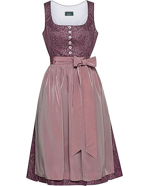 Luis Steindl Dirndl Midi Dirndl mit Ornamenten günstig online kaufen