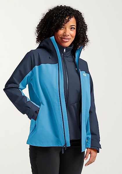 Jack Wolfskin 3-in-1-Funktionsjacke WILD PLACES 3IN1 JKT W günstig online kaufen
