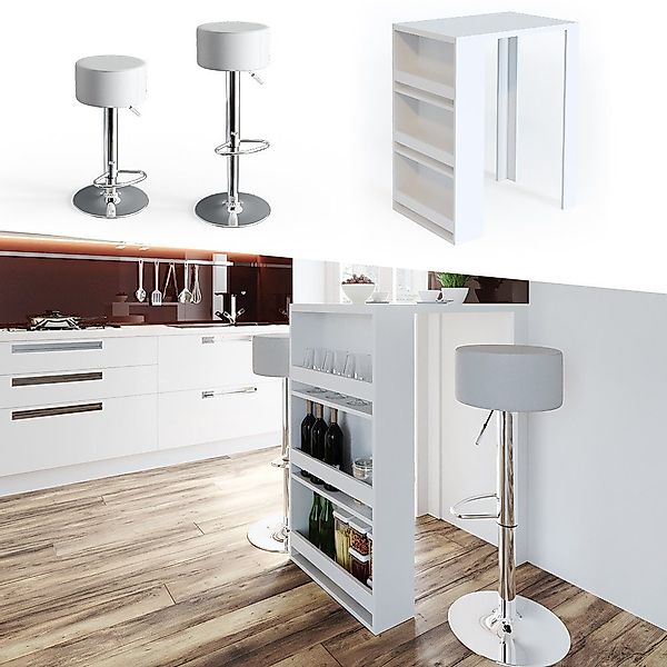 Vicco Bartisch, Weiß, 80 x 57 günstig online kaufen