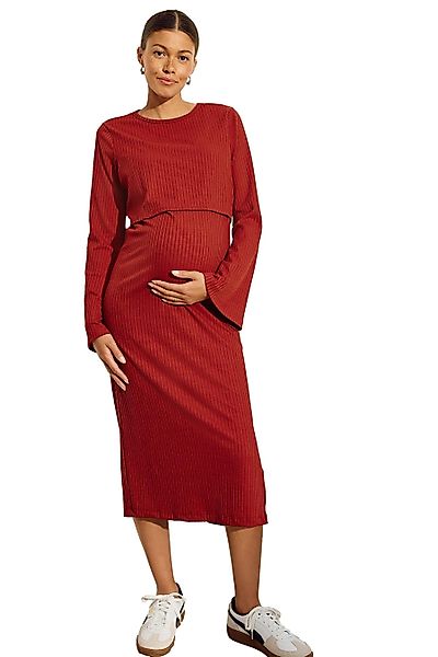 Next Umstandskleid Langärmeliges Stillkleid, Umstandsmode (1-tlg) günstig online kaufen