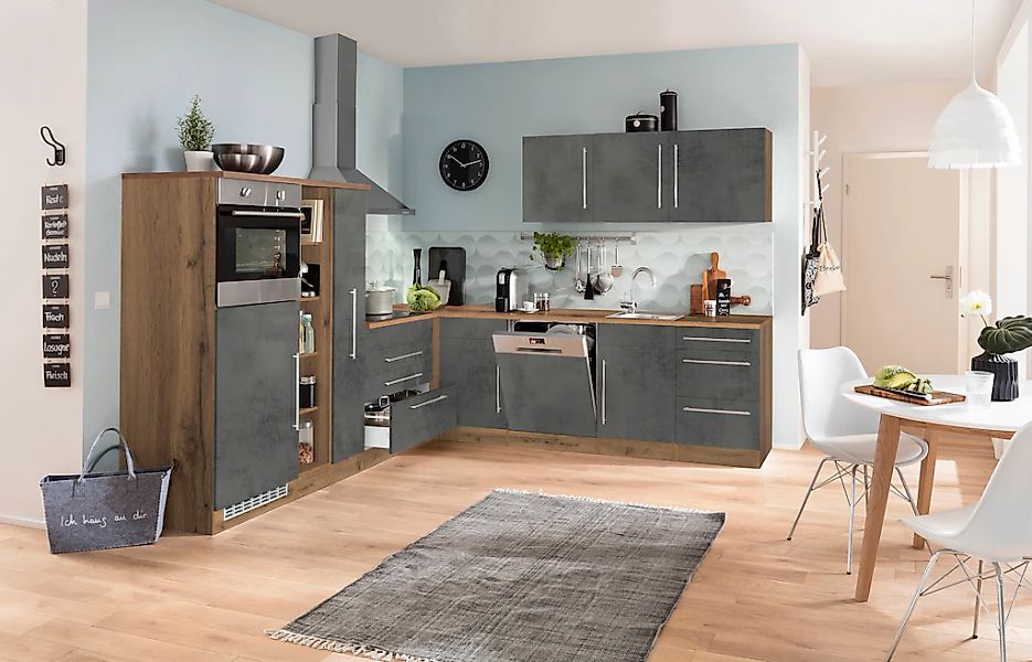 KOCHSTATION Spülenschrank "KS-Samos" 110 cm breit, inkl. Tür/Sockel für Ges günstig online kaufen