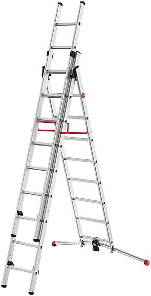 Hailo Anlegeleiter S100 ProfiLOT, Aluminium Kombileiter günstig online kaufen