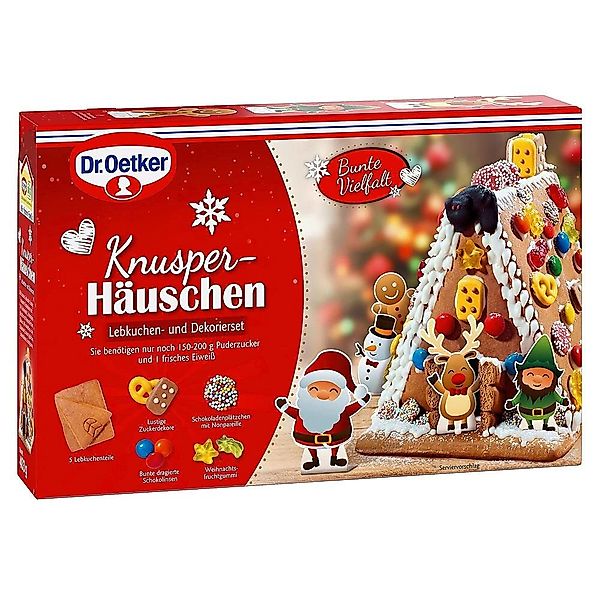 Dr. Oetker Weihnachtsfigur Dr. Oetker Knusper-Häuschen günstig online kaufen