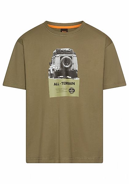 BOSS ORANGE T-Shirt "Te Wagon", mit coolem Fotodruck günstig online kaufen