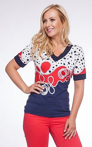 Passioni Print-Shirt mit einem abstrakten Design günstig online kaufen