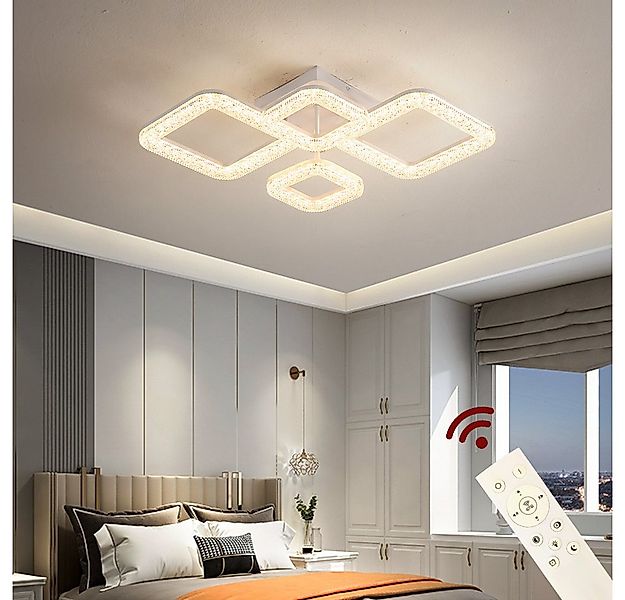 Eurotondisplay LED Deckenleuchte LED Deckenlampe Lampe Fernbedienung Lichtf günstig online kaufen