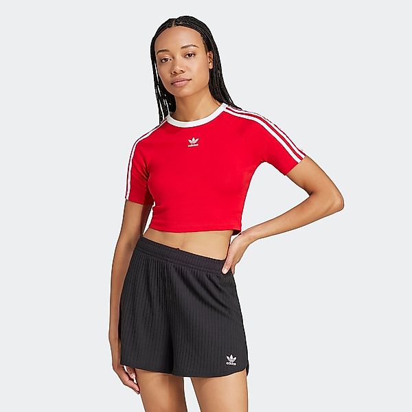 adidas Originals T-Shirt "3 S BABY TEE", Cropped drei Streifen Shirt günstig online kaufen