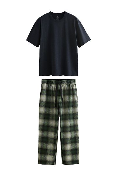 Next Pyjama Kuscheliger, angerauter Schlafanzug (2 günstig online kaufen