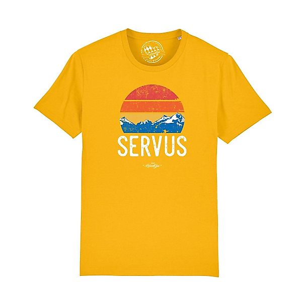 Bavariashop T-Shirt Herren T-Shirt "Servus" günstig online kaufen