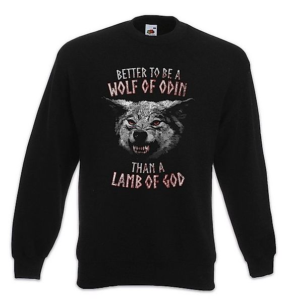 Urban Backwoods Sweatshirt Wolf Of Odhin Sweatshirt Odin Wölfe Geri Freki T günstig online kaufen