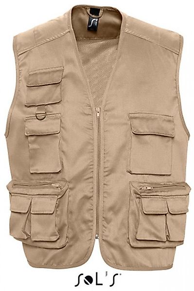 SOLS Funktionsweste Reporter Jacket Wild Weste günstig online kaufen