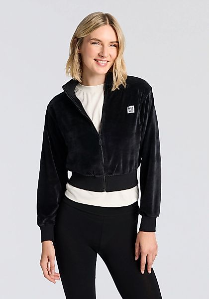 HUGO Underwear Sweatjacke "VELVET" mit leichtem Glanz günstig online kaufen