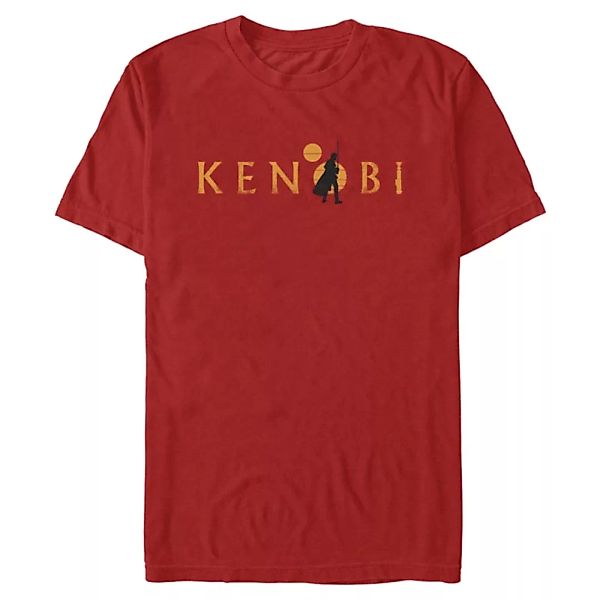 Star Wars - Obi-Wan Kenobi - Obi-Wan Kenobi Kenobi Two Suns Logo - Männer T günstig online kaufen