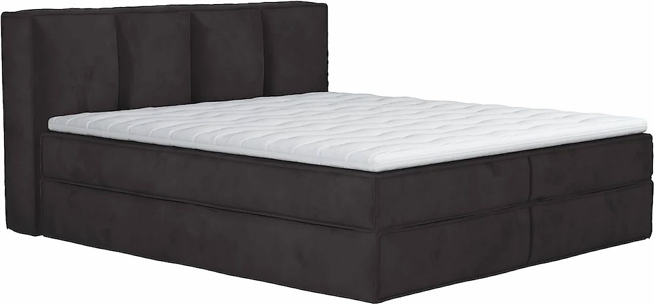 Home affaire Boxspringbett "Milano", Boxbett inkl. Topper, 2 Matratzen, Här günstig online kaufen