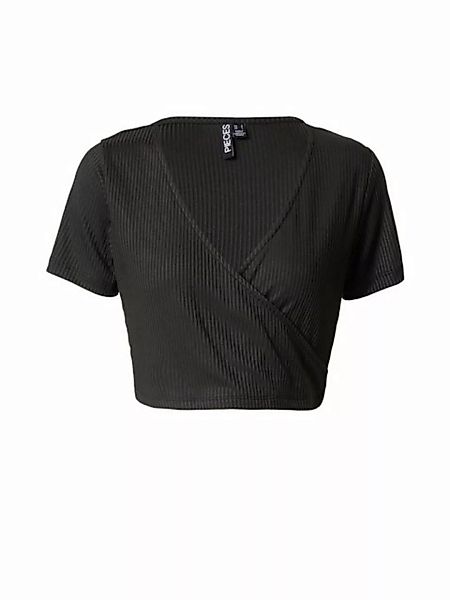 pieces T-Shirt KARISMA (1-tlg) Wickel-Design günstig online kaufen