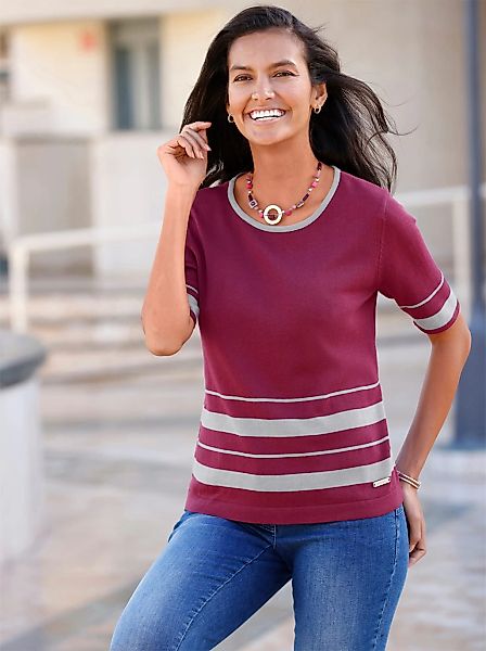 Casual Looks "Kurzarm-Pullover" günstig online kaufen