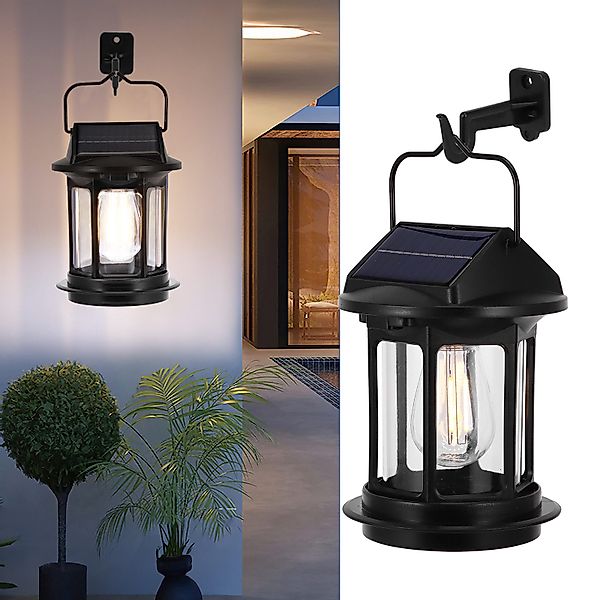 BlingBin LED Solarleuchte Außen Wandleuchte mit günstig online kaufen