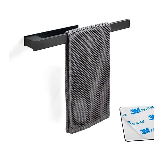 LIVINA HOME Handtuchhalter ohne Bohren 40cm Edelstahl, Handtuchstange zum K günstig online kaufen