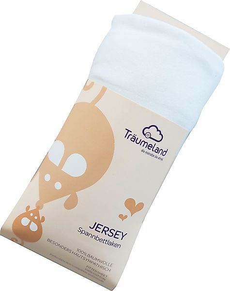 Träumeland Bettlaken »kuschelweiches Spannbetttuch Jersey für extra hohe Ma günstig online kaufen