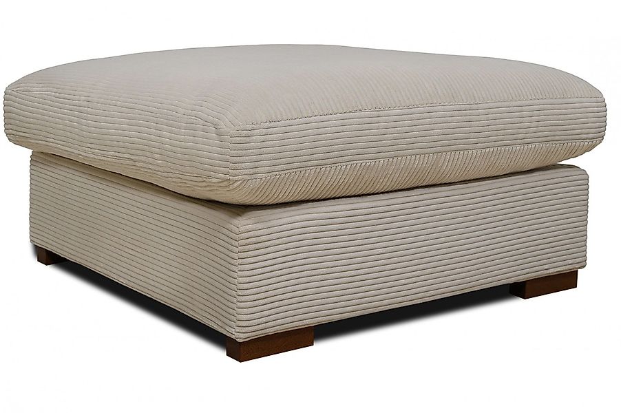 Home affaire Polsterhocker "Coray" mit Federn und Daunen günstig online kaufen