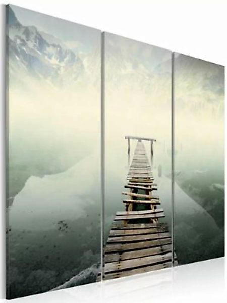 artgeist Wandbild Weg ohne Wiederkehr - Triptychon mehrfarbig Gr. 60 x 40 günstig online kaufen