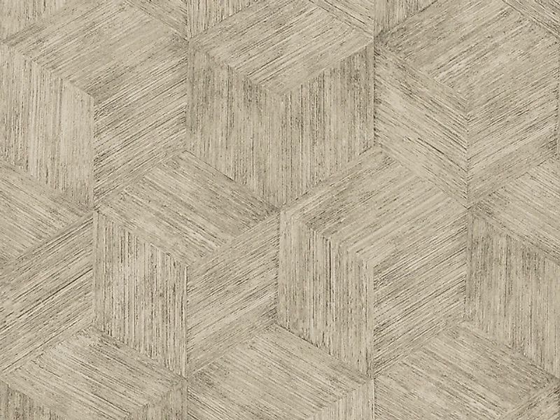 Superfresco Easy Vliestapete »Superfresco Easy Vliestapete Rotan Beige« Fle günstig online kaufen