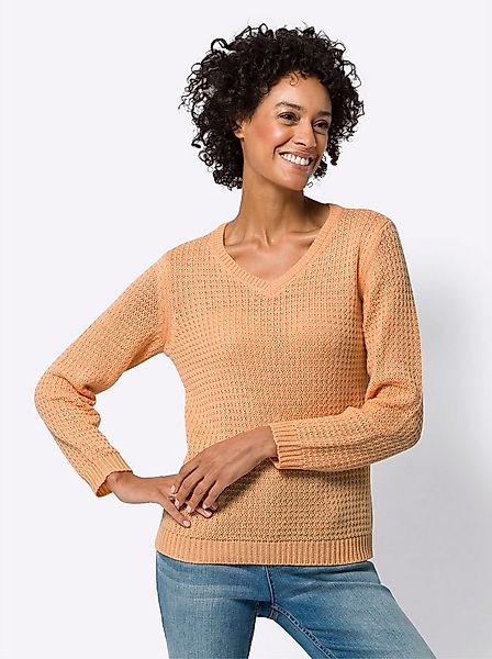 Sieh an! Strickpullover Langarm-Pullover . günstig online kaufen