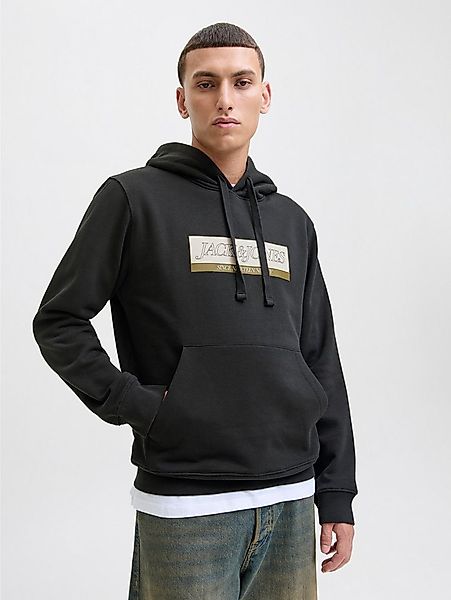 Jack & Jones Kapuzensweatshirt JORINWOOD BLOCK BRANDING SWEAT HOOD günstig online kaufen