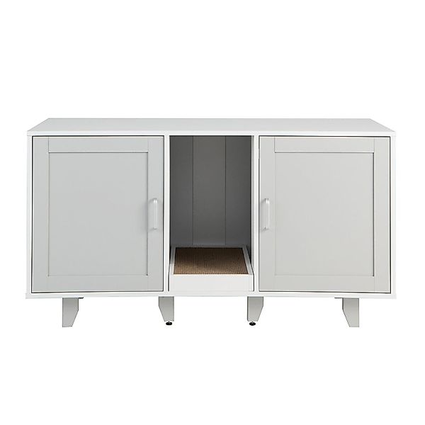 KOMFOTTEU Tierhaus 3 in 1 Katzenschrank, günstig online kaufen