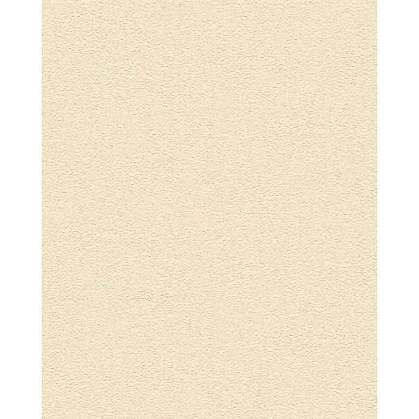 PROFHOME BA220052-DI Ton-in-Ton Tapete Uni glänzend Creme 0,53 m x 10,05 m günstig online kaufen