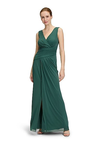 Vera Mont Abendkleid Damen Abendkleid mit V-Ausschnitt Falten günstig online kaufen