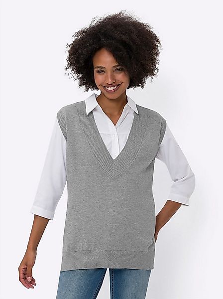 heine Pullunder Pullunder Ärmellos Jersey günstig online kaufen