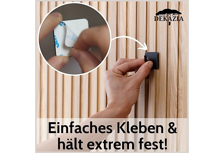 DEKAZIA Klebehaken ohne Bohren, selbstklebende Badhaken, Handtuchhaken, Bad günstig online kaufen