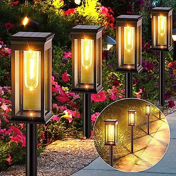 Welikera Gartenleuchte 6 Stück Solarlampen für günstig online kaufen