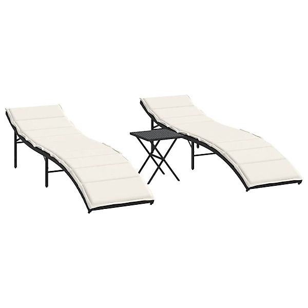 vidaXL Gartenliege Sonnenliegen 2 Stk. mit günstig online kaufen