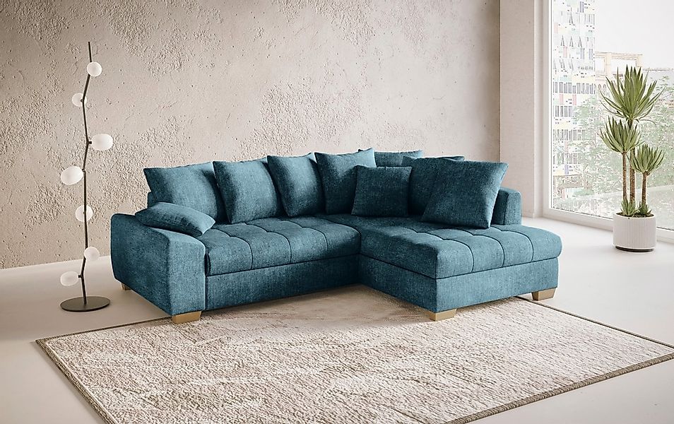 Mr. Couch Ecksofa "Nikita II, L-Form" Wahlweise mit Bettfunktion, Bettkaste günstig online kaufen