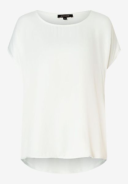 Shirt mit Satinfront, ecru günstig online kaufen