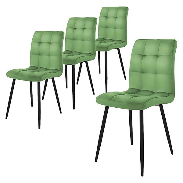ML-DESIGN Stuhl Esszimmerstuhl mit Rückenlehne Polsterstuhl günstig online kaufen