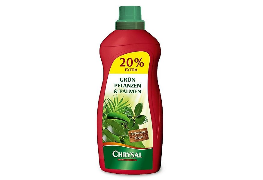 Chrysal Pflanzendünger Flüssigdünger für Grünpflanzen und Palmen 1200 ml günstig online kaufen