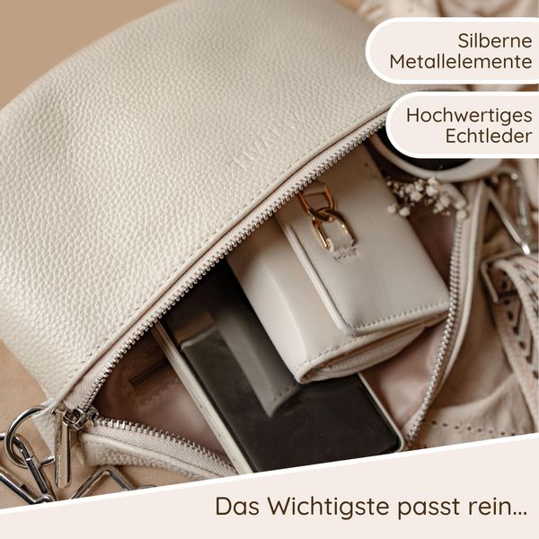 ARTVALL Umhängetasche Echtleder Handtasche Damen Brusttasche günstig online kaufen