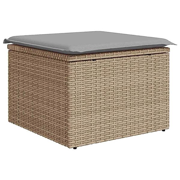 vidaXL Garten-Sofa-Set 7-Tlg Beige Hellgrau 3356271 günstig online kaufen