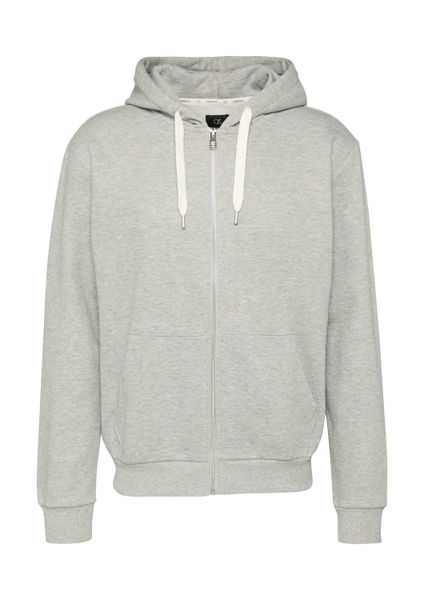 QS Sweatjacke Sweatshirt Jacke Basic-Sweatjacke mit günstig online kaufen