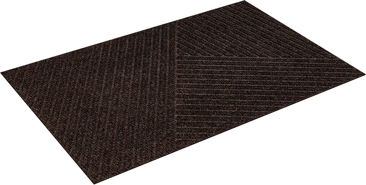 wash+dry by Kleen-Tex Fußmatte Stripes, rechteckig, günstig online kaufen
