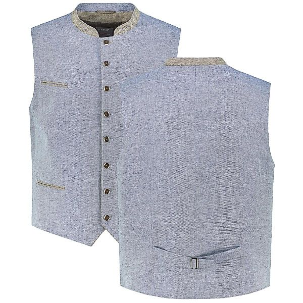 Weis Trachtenweste mit Leinen Farbe blau Größe: 76 günstig online kaufen