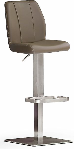 MCA furniture Bistrostuhl "BARBECOOL", mit Rückenlehne,Bodenplatte eckig, 1 günstig online kaufen